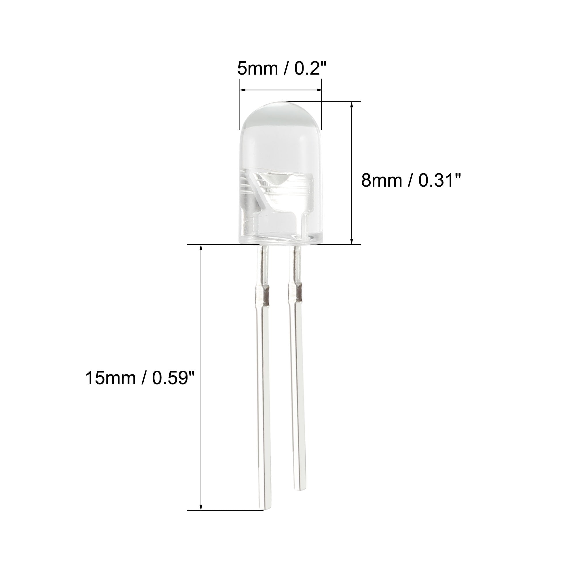 20pcs 5mm 940nm Infrared Emitting diode DC 1.5V LED IR emitter Clear Light Emitting diodes Round Head for Arduino 20pcs 5mm 940nm Infrared Emitting diode DC 1.5V LED IR emitter Clear Light Emitting diodes Round Head for Arduino